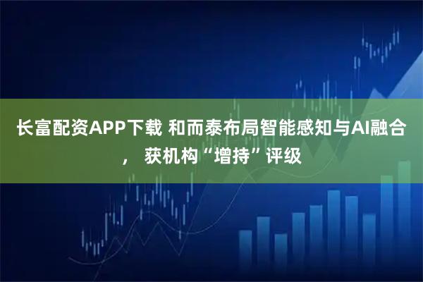 长富配资APP下载 和而泰布局智能感知与AI融合， 获机构“增持”评级