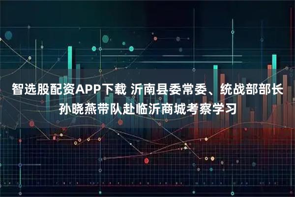 智选股配资APP下载 沂南县委常委、统战部部长孙晓燕带队赴临沂商城考察学习