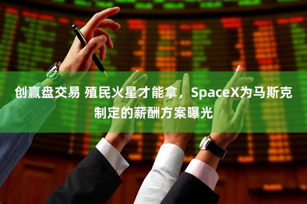 创赢盘交易 殖民火星才能拿，SpaceX为马斯克制定的薪酬方案曝光